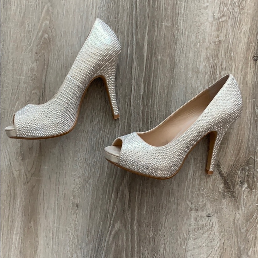 Thalía sparkly heels